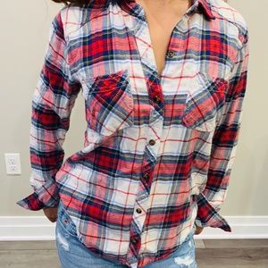 Abercrombie & Fitch Flannel Button Down Shirt